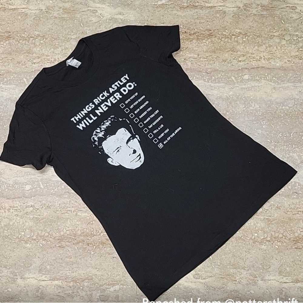 80’s RICK ASTLEY T SHIRT (M) - Picture 2 of 7